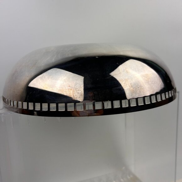 Skyscraper Design Bowl by Richard Meier for Swid Powell Silverplated 1980s 10" - Picture 11 of 16